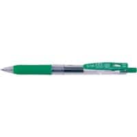 Zebra Gel Pen 0.3 mm Green Pack of 12