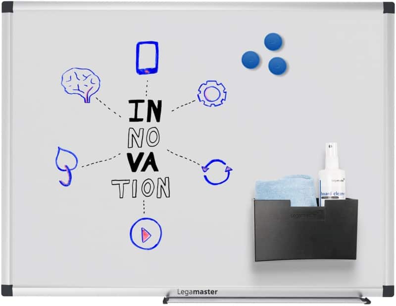 Legamaster UNITE Whiteboard Wall Mounted Magnetic Single Sided 60 (W) x 45 (H) cm