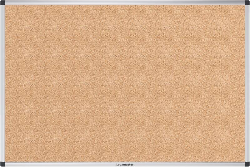 Legamaster UNITE Cork Noticeboard Non Magnetic 90 (W) x 12.6 (D) x 60 (H) cm Aluminium Brown