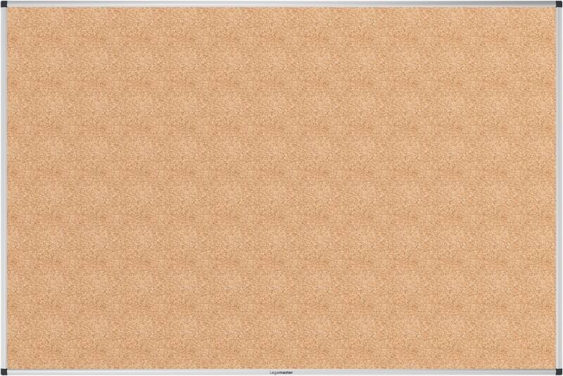 Legamaster UNITE Cork Noticeboard Non Magnetic 150 (W) x 12.6 (D) x 100 (H) cm Aluminium Brown