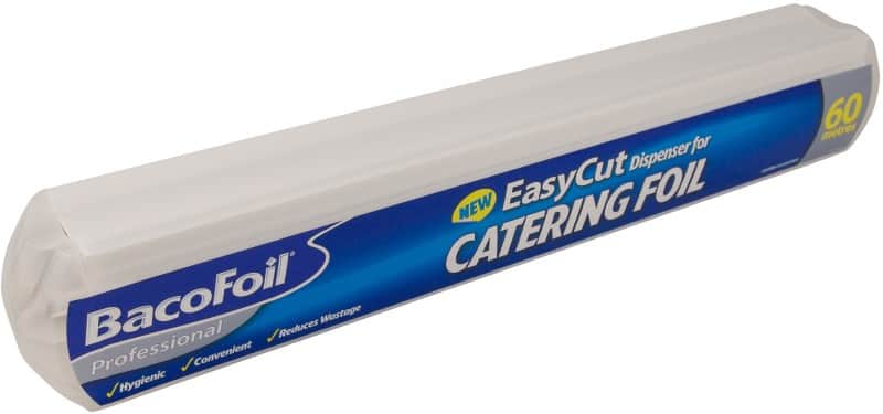 Bacofoil Disposable Catering Foil Dispenser Aluminium Silver