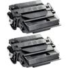 Viking 55X Compatible HP Toner Cartridge CE255XD Black Pack of 2 Duopack