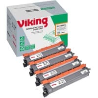 Viking TN-243CMYK Compatible Brother Toner Cartridge Black, Cyan, Magenta, Yellow Pack of 4 Multipack