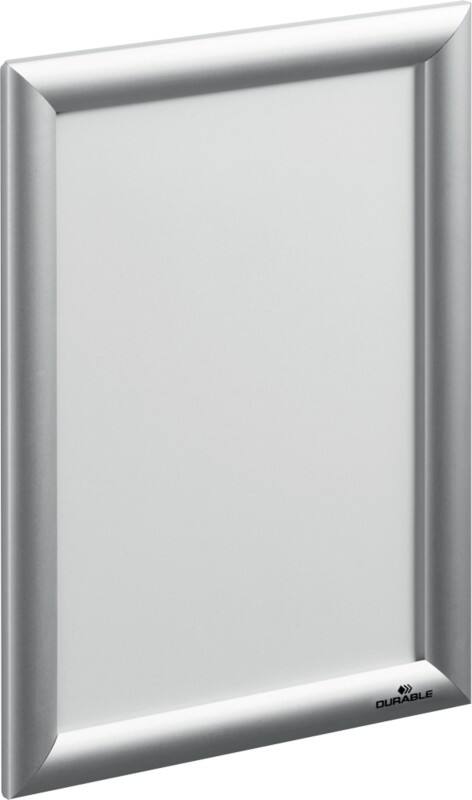 DURABLE A4 Snap Frame Aluminium 479623 24 (W) x 1.2 (D) x 32.9 (H) cm