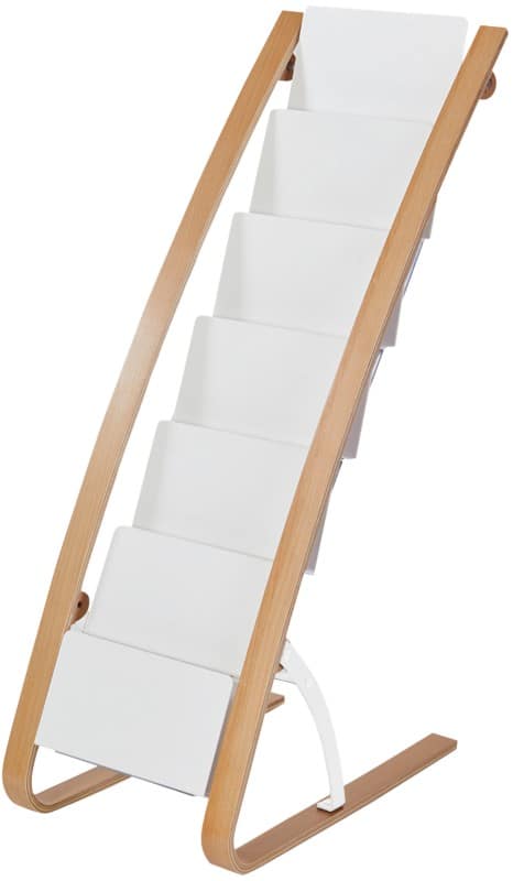 Alba A4 Floor Display Brown, White DDEXPO6W BC 1,060 (W) x 562 (D) x 168 (H) mm