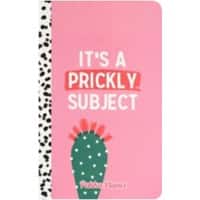Pukka Planet Notebook Ruled Glued 2mm Greyboard with 150gsm Paper Hardback Pink Not perforated 192 Pages