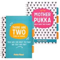 Pukka Planet Project Book B5 Ruled Twin Wire Board, Paper Hardback Multicolour Perforated 200 Pages Pack of 2