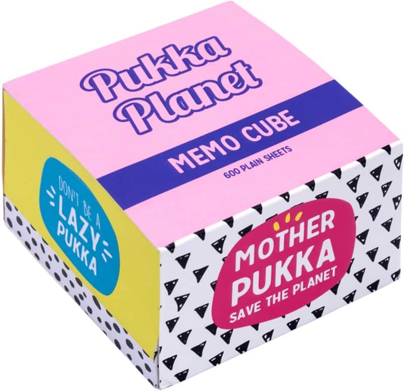 Pukka Planet Note Cube Multicoloured Not perforated 9708-SPP
