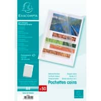 Exacompta Cut Flush Folder A4 Transparent Polypropylene 120 microns Pack of 50