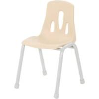 Profile Education Chair KB51-LT211-GREY Plastic Grey Pack of 4