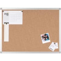 Viking Notice Board Wall Mounted Cork 106.5 (W) x 75 (H) cm