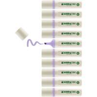 edding E-24 Highlighter Pastel Violet Pack of 10