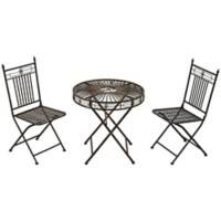 OutSunny Table and Chairs set Metal