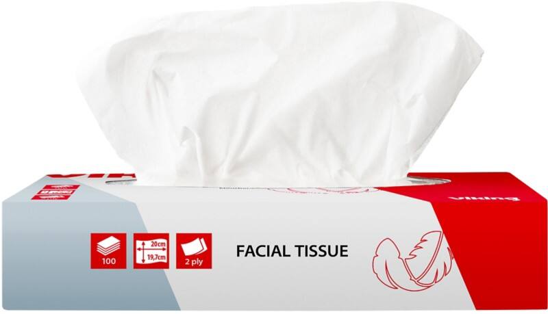 Viking Facial Tissues 2 Ply 100 Sheets