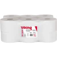 Viking Mini Jumbo Toilet Paper 2 Ply 1193063 12 Rolls of 529 Sheets