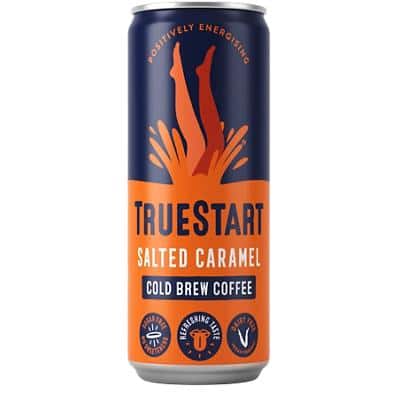 TrueStart Coffee Iced Coffee Salted Caramel Light 250 ml Pack of 12