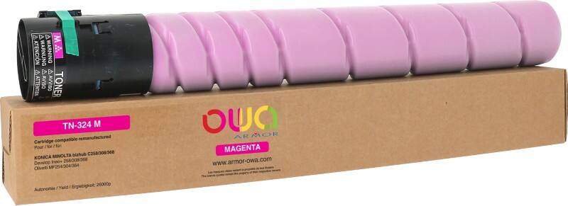 OWA TN-324 M Compatible Konica Minolta Toner Cartridge K40026OW Magenta
