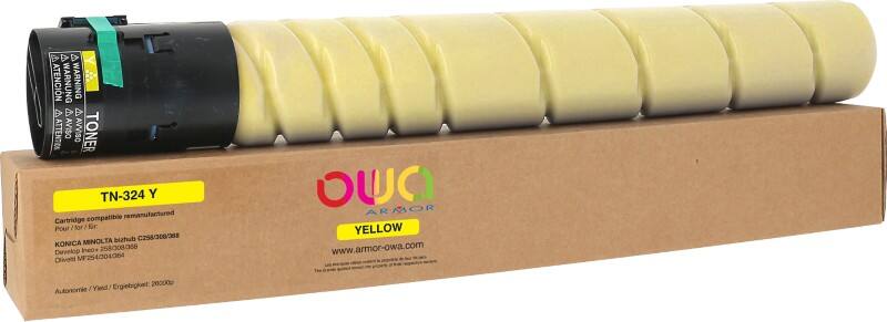 OWA A8DA250 Compatible Konica Minolta Toner Cartridge K40027OW Yellow