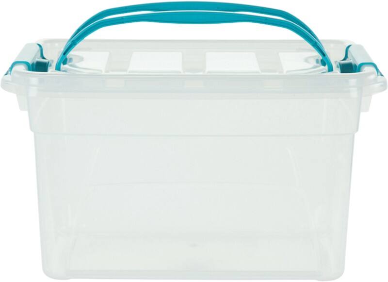 Whitefurze Whitefurze PP (Polypropylene) Storage Box 13 L Transparent 38 x 26 x 21 cm