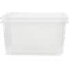 Whitefurze Stack&Store Storage Box 14 L Small Without Lid Transparent 40 x 28 x 20 cm