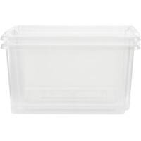 Whitefurze Stack&Store Storage Box 32 L Medium Without Lid Transparent 50 x 35 x 25 cm