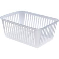 Whitefurze Whitefurze Basket Transparent 38 x 25 x 15 cm