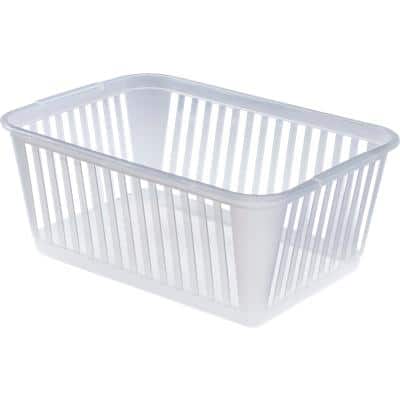 Whitefurze Whitefurze Basket Transparent 38 x 25 x 15 cm