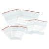 Grip Seal Bags Writeable Stripes Transparent 15 x 25 cm Pack of 100