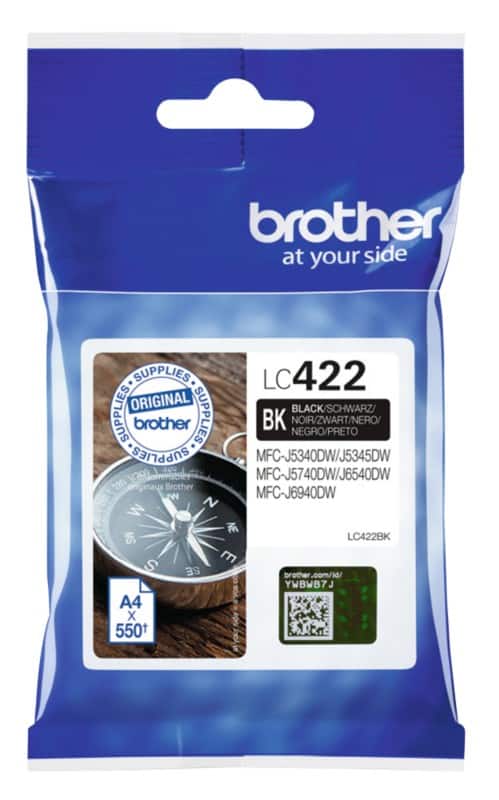 Brother LC422BK Original Ink Cartridge Black