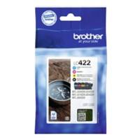 Brother LC422VAL Original Ink Cartridge Black, Cyan, Magenta, Yellow Pack of 4 Multipack