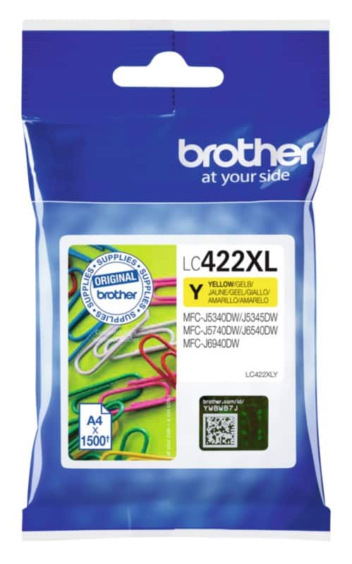 Brother LC422XL Y Original Ink Cartridge Yellow