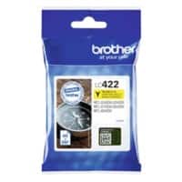 Brother LC422Y Original Ink Cartridge Yellow