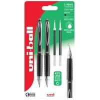 uni-ball Rollerball Pen 238212445 0.4 mm Black Pack of 4