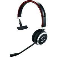 Jabra Evolve Evolve 65 SE MS Wireless Mono Telephone Headset Over-the-head Noise Cancelling Bluetooth Black