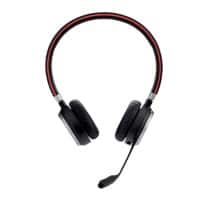 Jabra Evolve Wireless Telephone Headset Over-the-head Bluetooth with Microphone Stereo 65 SE UC Black  