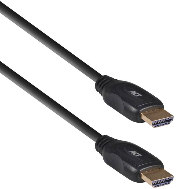 ACT HDMI Male Video Cable HDMI Male AC3805 Black 5000 mm
