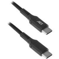 ACT USB Cable 2.0 USB-C Male 1 m Black