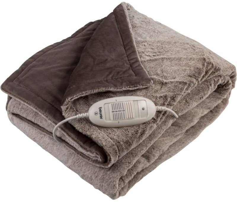 beurer Heated Blanket 100 W Grey HD 75