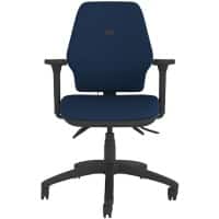 Energi-24 HB Ergonomic Office Chair Permanent Contact Fabric Height-Adjustable Armrest Blue 150 kg CT770/AA1D/SL/IL/BE