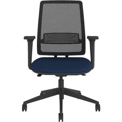 Energi-24 HB Office Chair Synchro Tilt Mesh Height Adjustable Blue 150 kg AX200A/BE