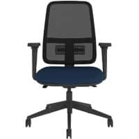 Energi-24 HB Office Chair Synchro Tilt Mesh Height-Adjustable Armrest Blue 150 kg XM100A/BE