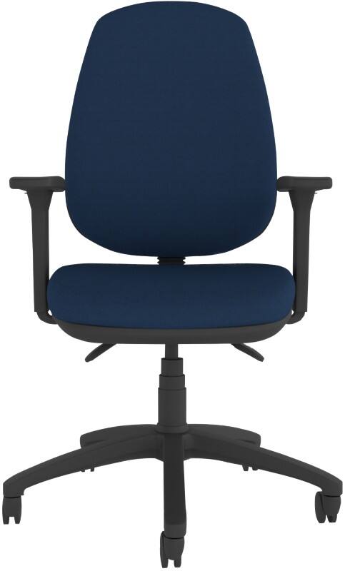 Energi-24 HB Operator Chair Permanent Contact Fabric Height-Adjustable Armrest Blue 150 kg CT410/AA1D/BE