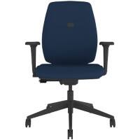 Energi-24 Ergonomic Chair Synchro Tilt Fabric 2D Armrest Blue 150 kg YT102/BE