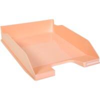 Exacompta Combo Midi Letter Tray 113261D A4+ PS (Polystyrene) Coral 255mm x 346mm