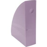 Exacompta Mag-Cube Magazine File 18264D A4+ PS (Polystyrene) Pastel Mauve 82 x 266 x 305 mm