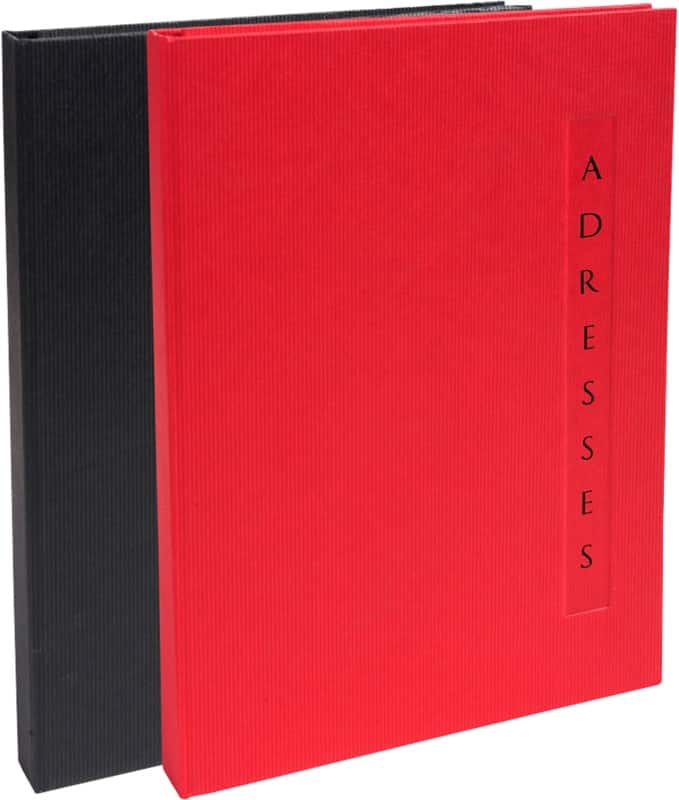 Exacompta Address Book 18700E A5 14.8 x 21 cm Pack of 5