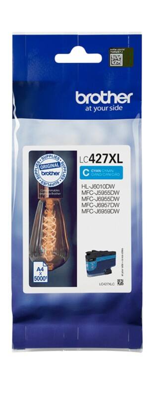 Brother LC427XLC Original Ink Cartridge Cyan