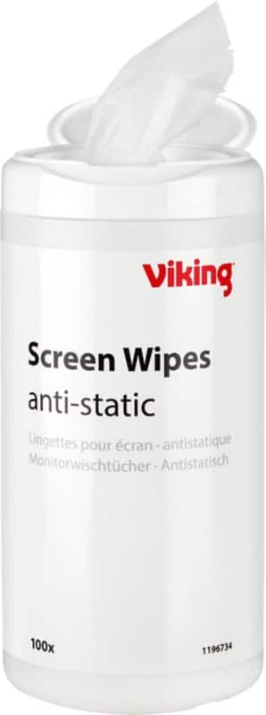 Viking Screen Wipes Pack of 100