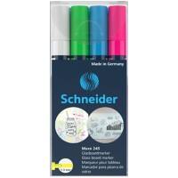 Schneider Marker 124594 Felt Tip 3 mm Blue; Green; Pink; White