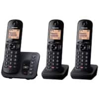 Panasonic Home Telephone KX-TGC263EB Black